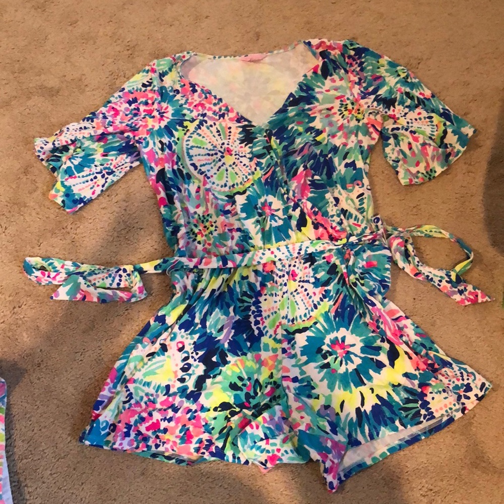 Lilly Pulitzer jersey romper